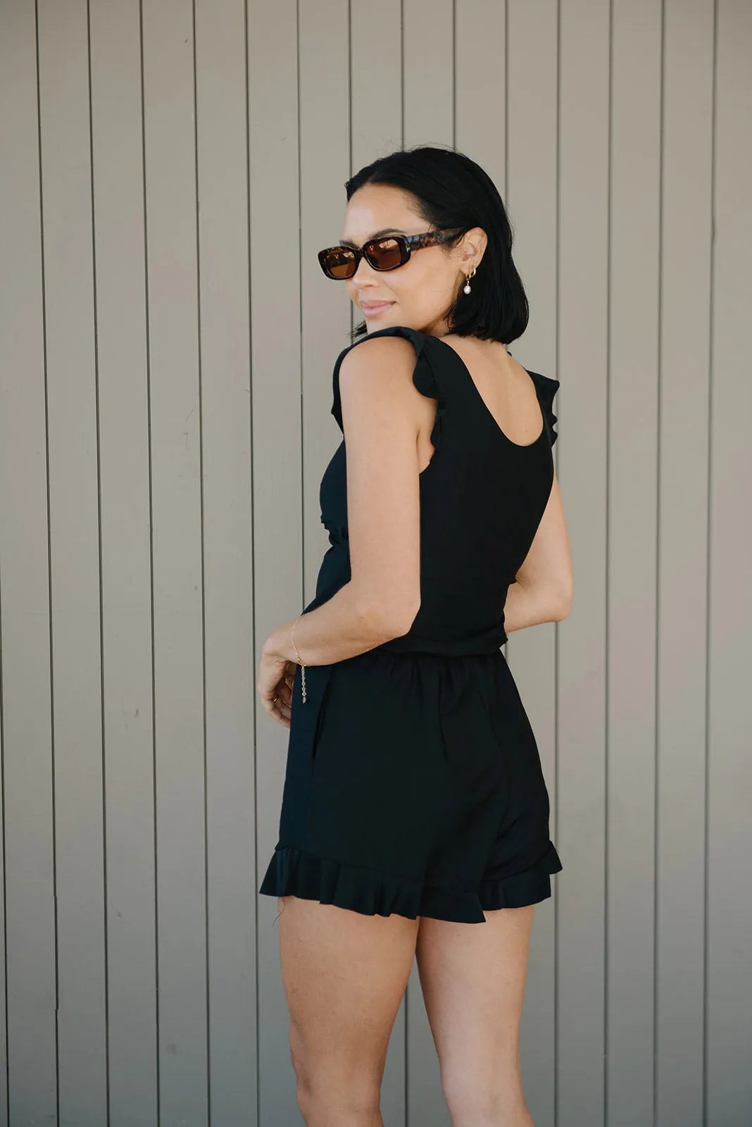 Anouk – Badpak met ruffles en borstondersteuning