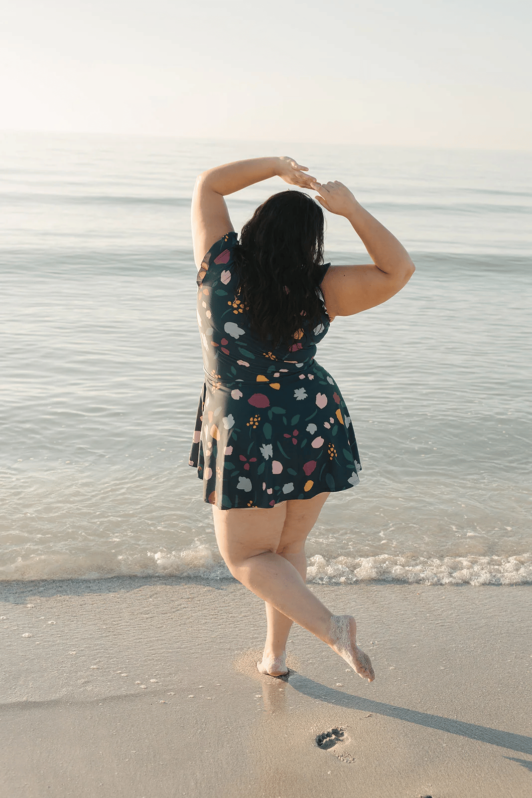 Anouk – Badpak met ruffles en borstondersteuning