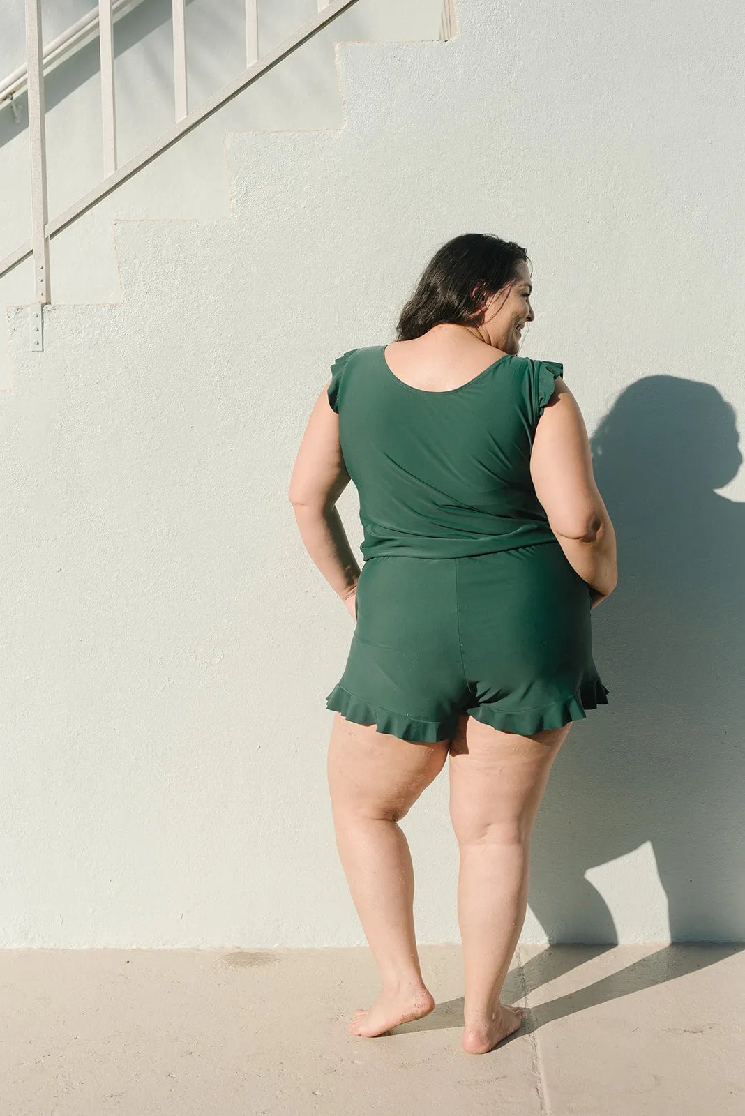 Anouk – Badpak met ruffles en borstondersteuning