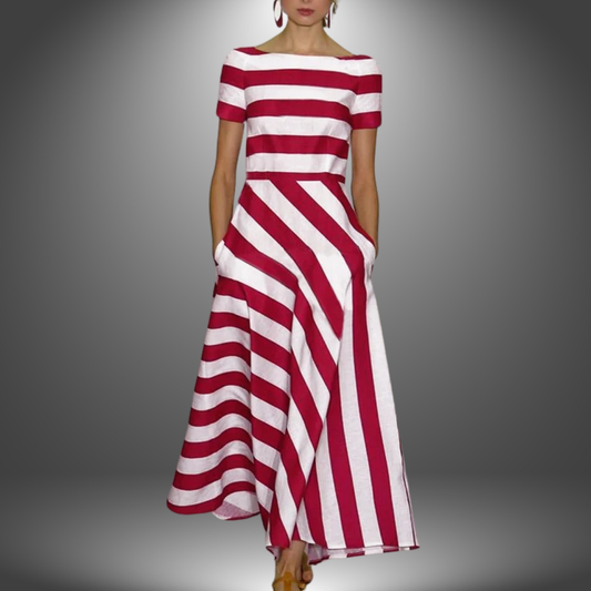 Tilda™ | Raidallinen mekko, joka saa tyylisi loistamaan