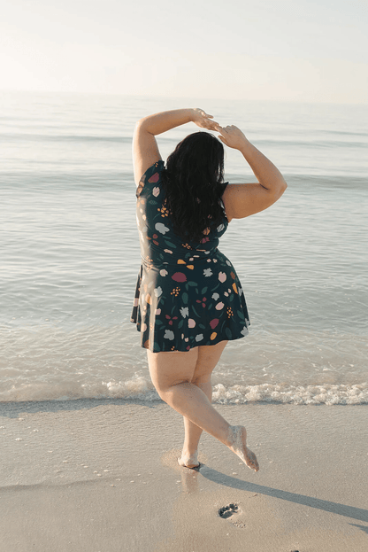 Anouk – Badpak met ruffles en borstondersteuning